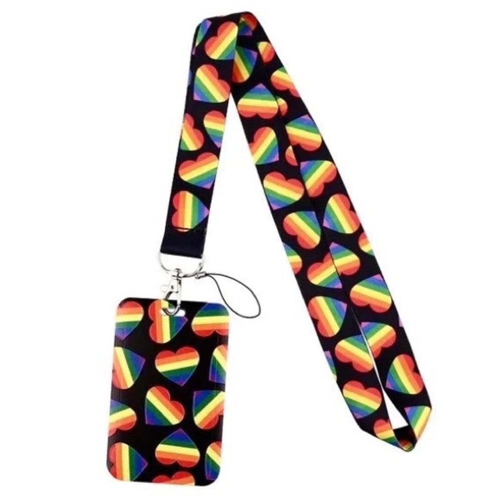 LGBT Themed Lanyard Fun Print Lanyard Doctor Nurse Neck Strap Lanyard
